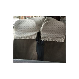 SC038 large round head coach seat cover  dust cover  chair cover supplier SC038 large round head coach seat cover  dust cover  chair cover supplier
